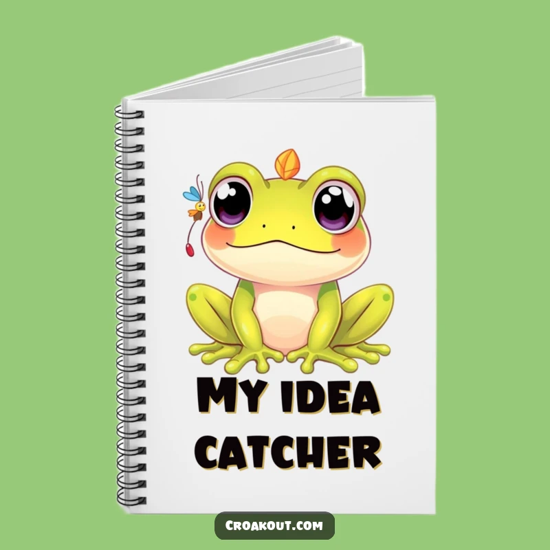 Funny Kawaii Frog Notebook: Jot Down Notes, Cute Hunter, Perfect Funny Gift